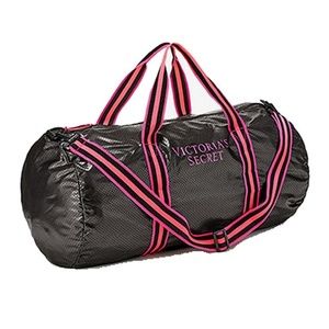 Victoria's Secret Mesh Gym Duffel Travel Bag